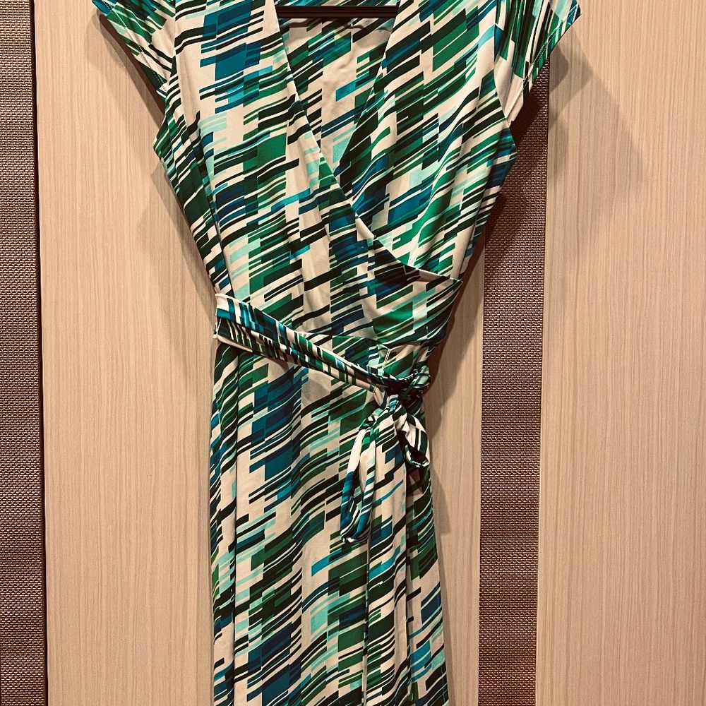 Calvin Klein belted dress